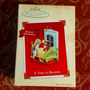 A Time to Believe Hallmark Keepsake Ornament